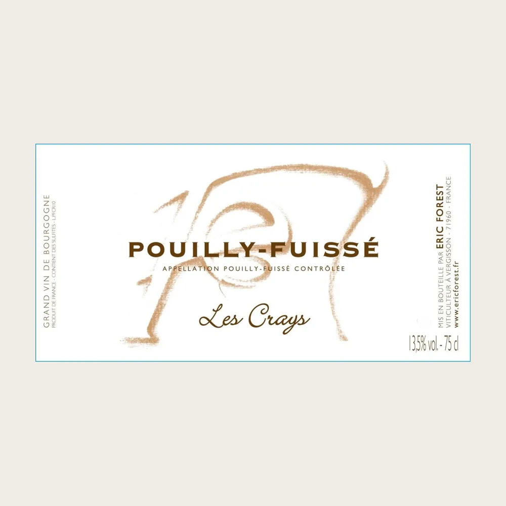 Pouilly-Fuisse les Crays 2024 label