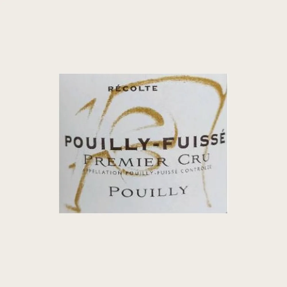 P.-Fuisse 1er Cru Pouilly 2024 label