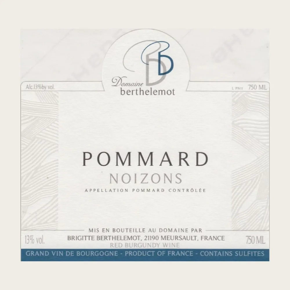 Pommard le Noizons 2023 label