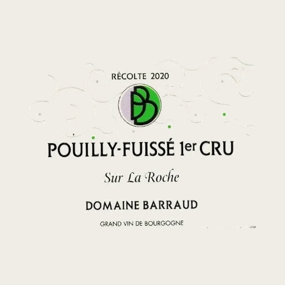 Pouilly-Fuisse sur la Roche 2020 label