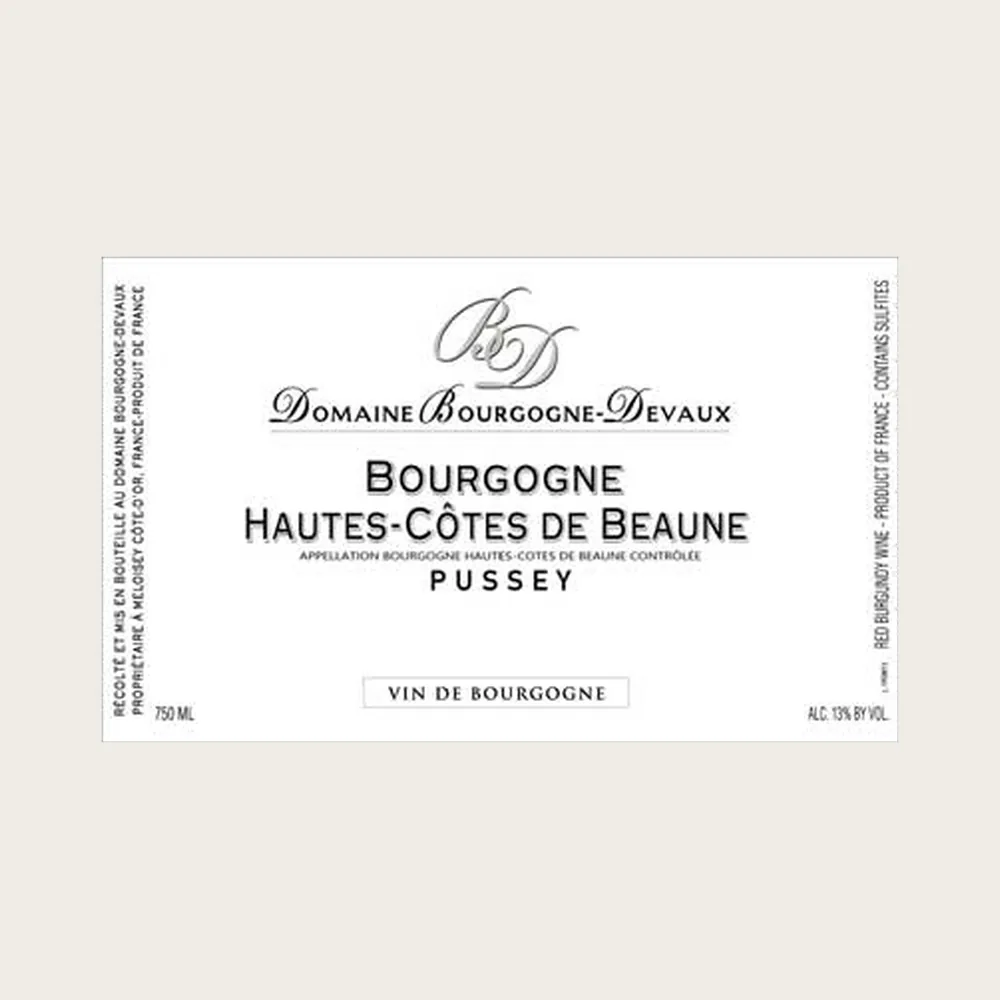 Hautes Côtes Beaune 2021 label
