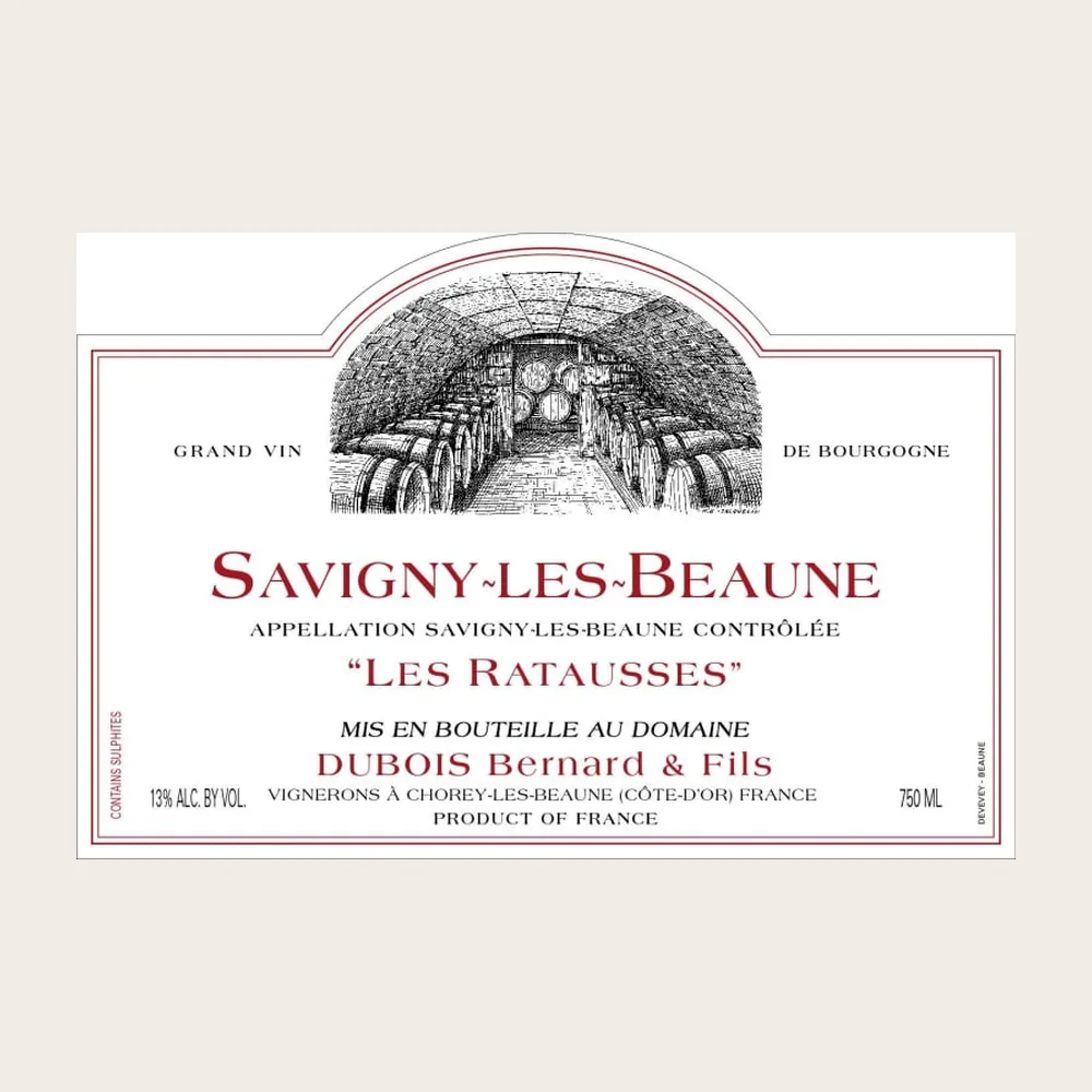 Savigny-Les-Beaune Ratausse 2023 label