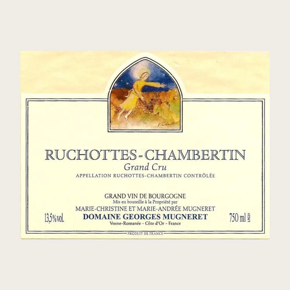 Ruchottes Chambertin 2023 label