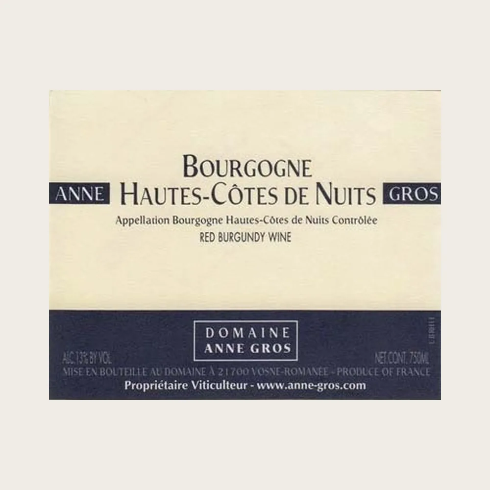 Bourgogne Htes Nuits Red 2024 label