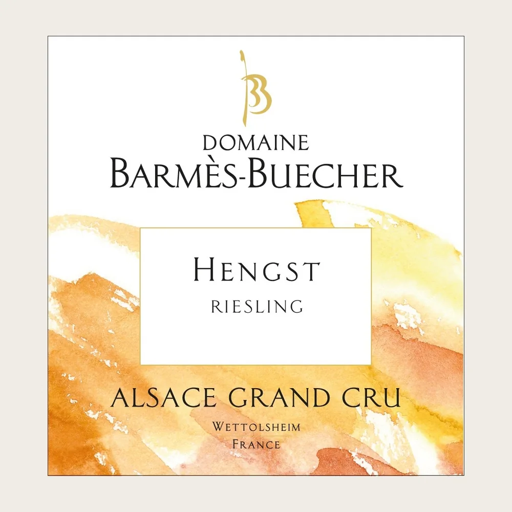 Riesling Gr Cru Hengst 2024 label