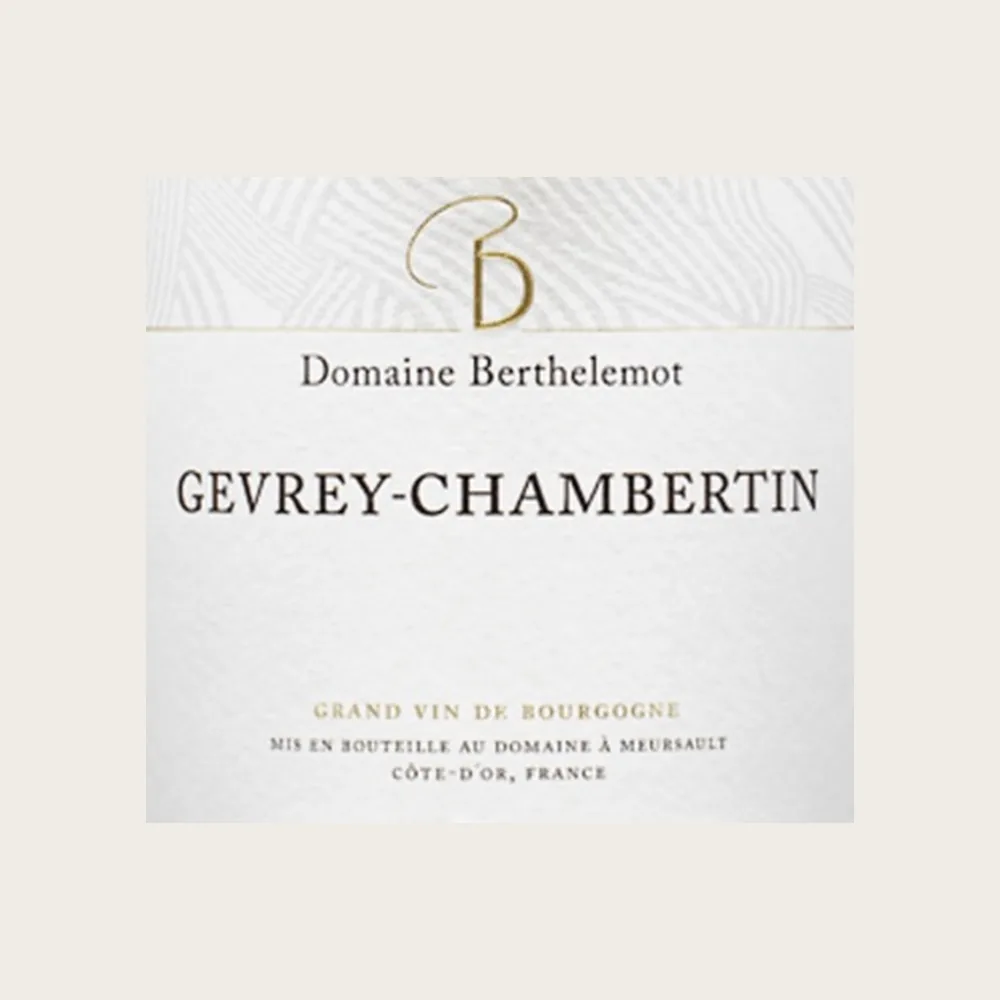 Gevrey-Chambertin 2022 label