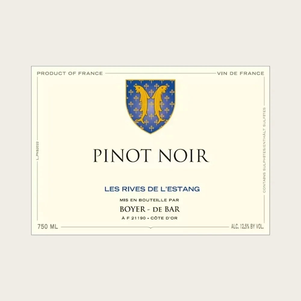 Bourgogne Pinot Noir 2023 label
