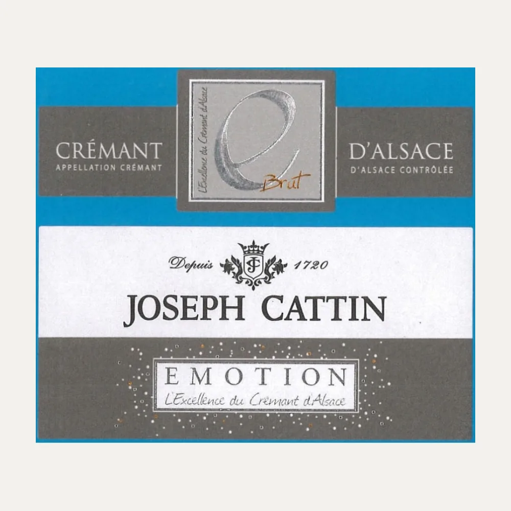 Crémant Alsace Brut Emotion label