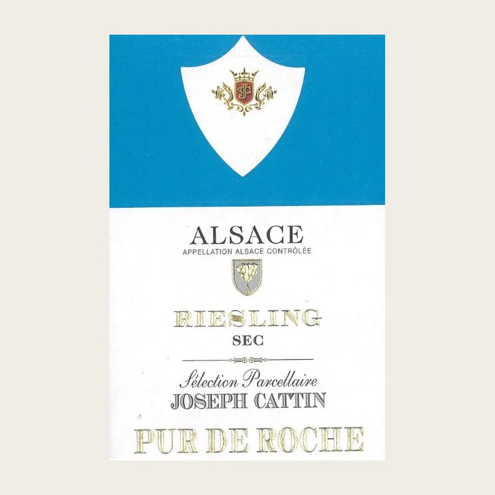 Riesling Pur de Roche Sec 2018 label