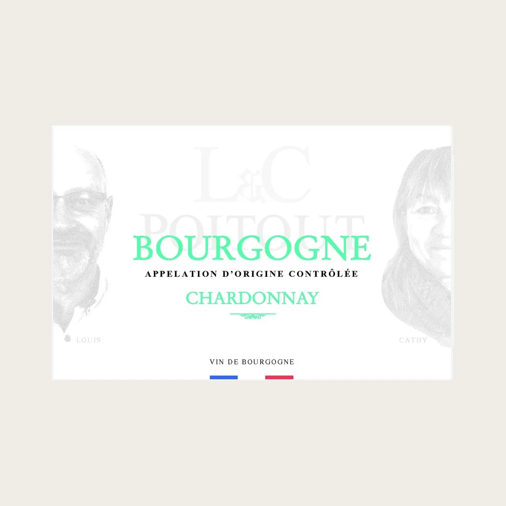 Bourgogne Blanc Chardonnay 2023 label