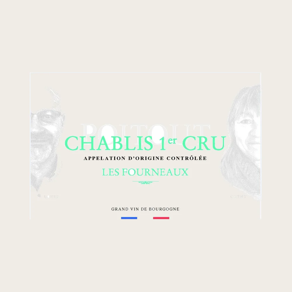 Chablis 1er Cru Fourneaux 2023 label