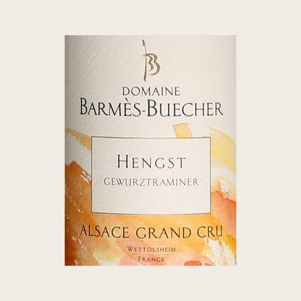 Gr Cr Hengst Gewürztraminer 2023 label