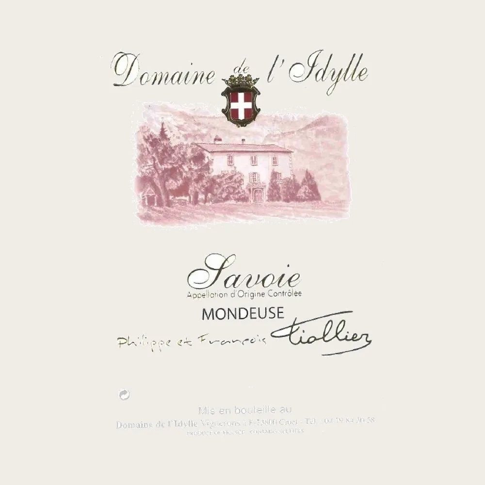 Mondeuse Savoie Red 2021 label