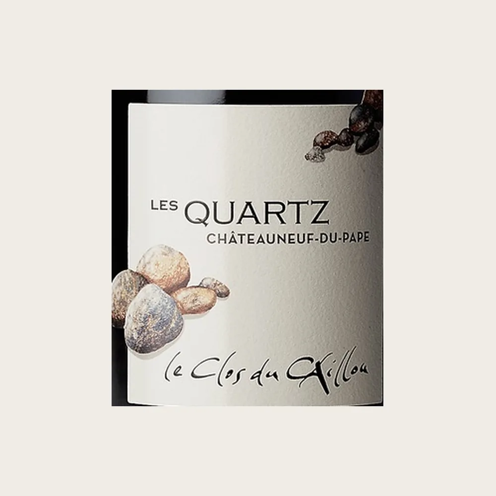 Chateauneuf du Pape Quartz 2021 label