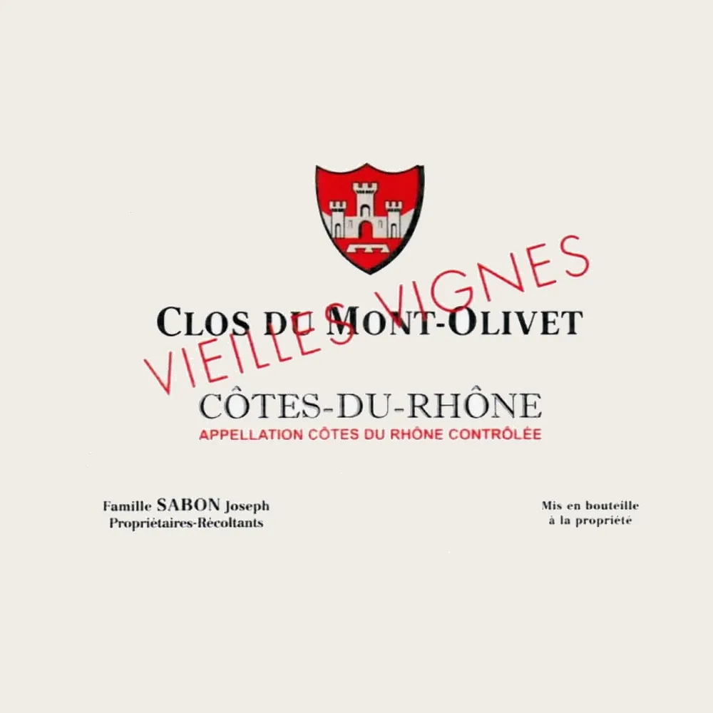 Vieilles Vignes CDR Red 2024 label