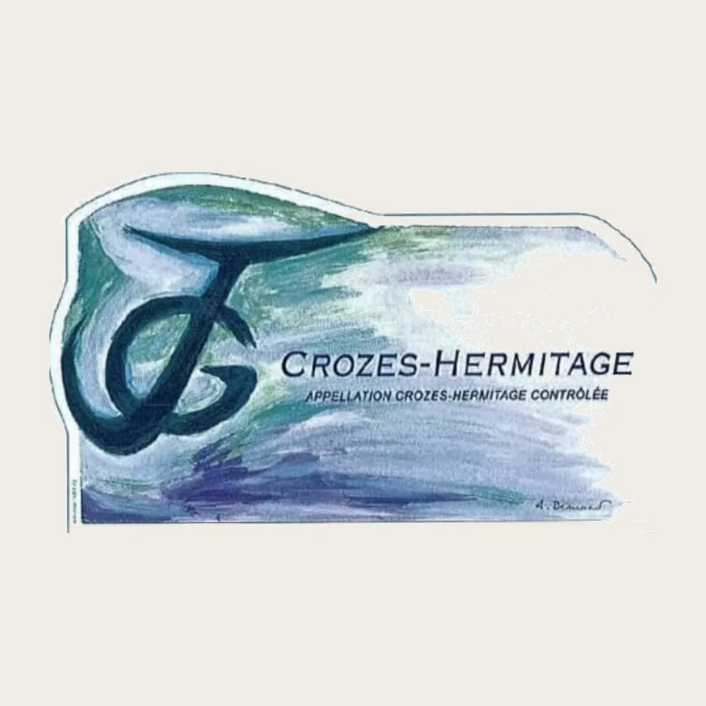 Crozes Hermitage Red 2021 label