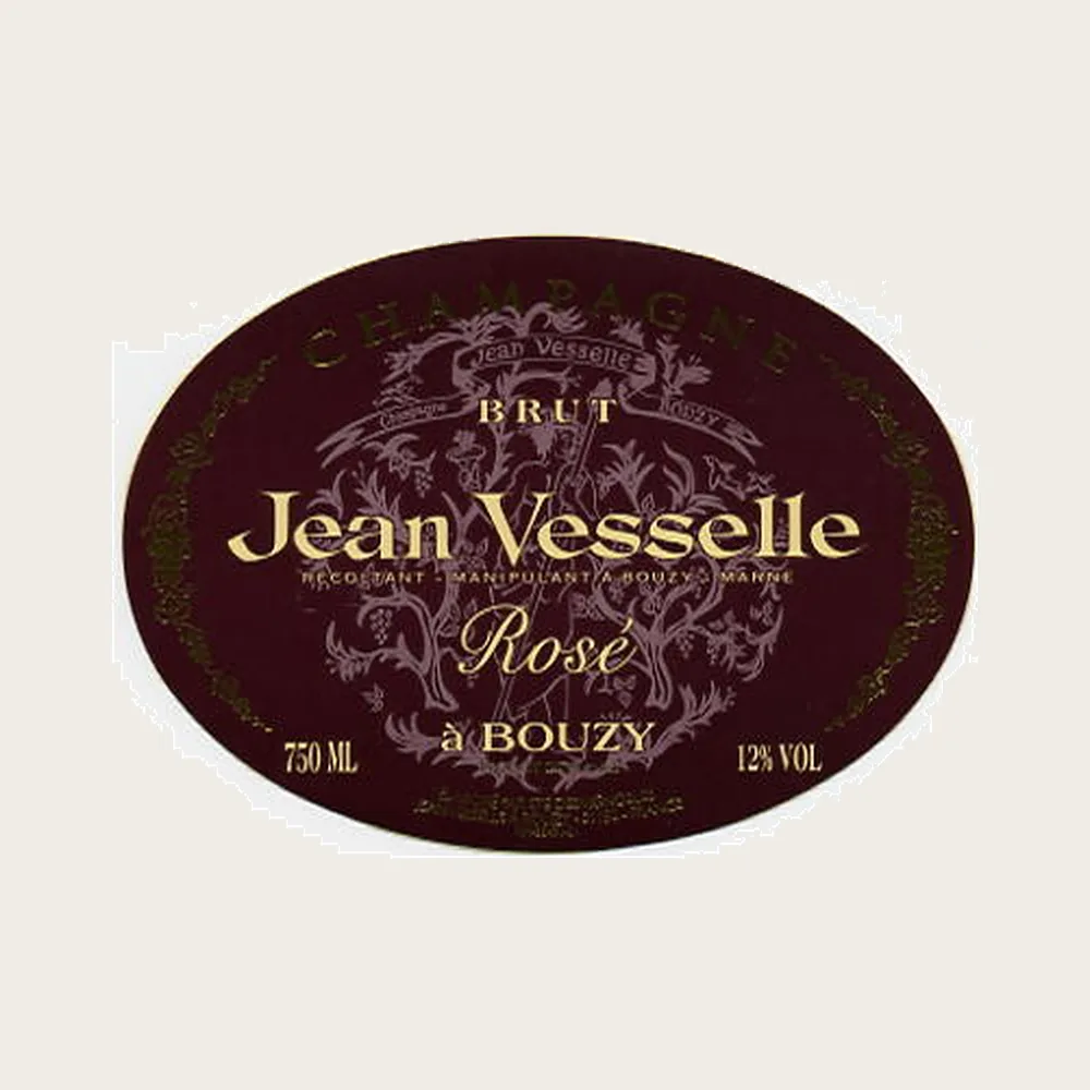 Brut Rose de Saignee label