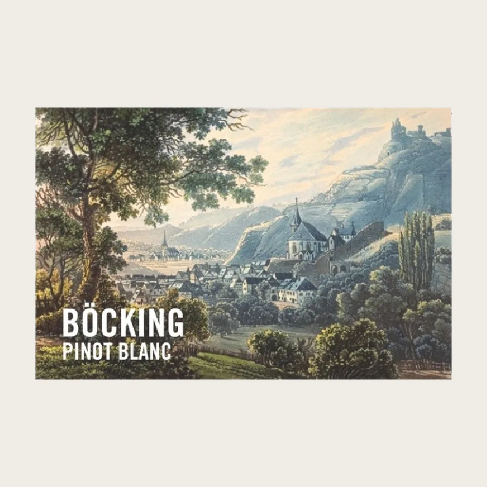Pinot Blanc Mosel 2022 label