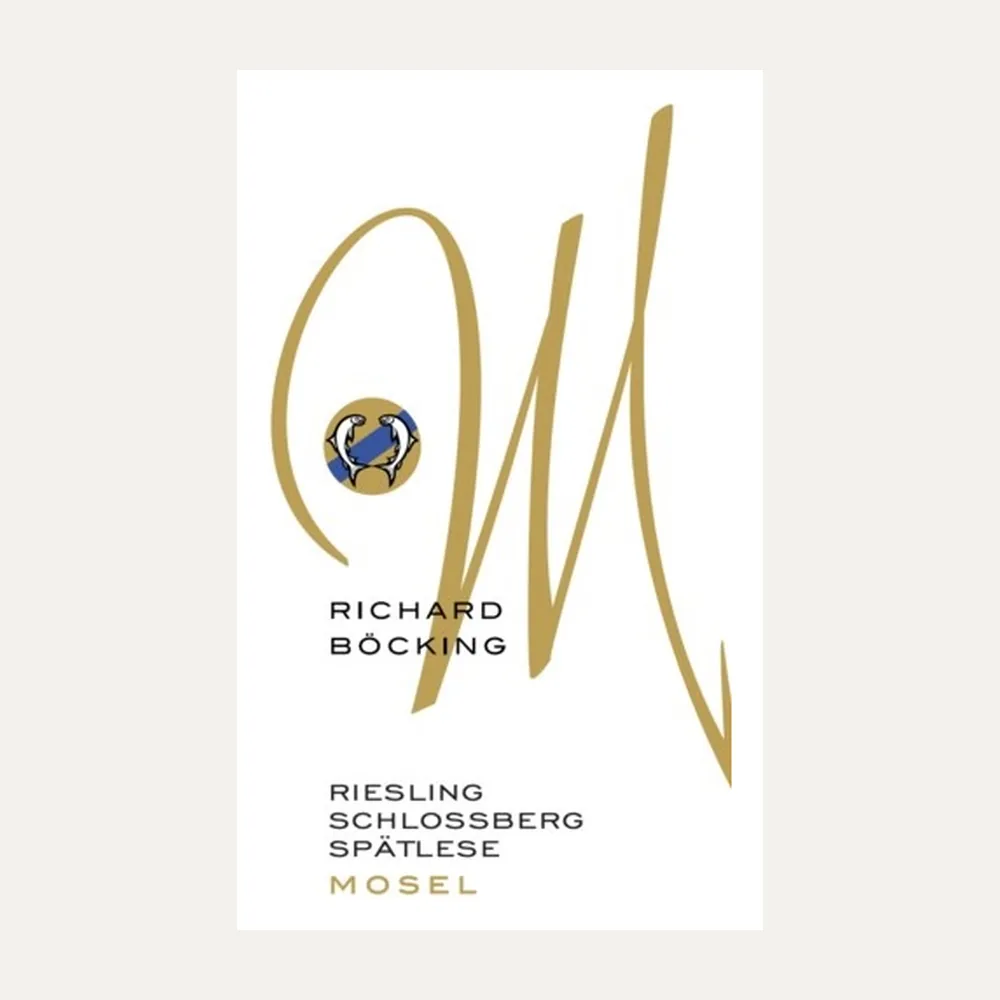 'M' Schlossberg Spatlese 2020 label