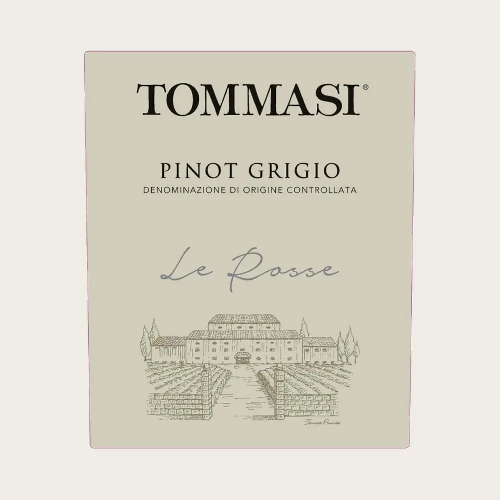 Pinot Grigio 2025 label