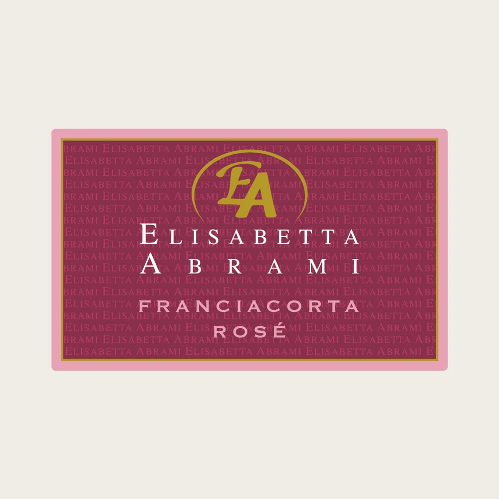 Franciacorta Brut Rosé 2022 label