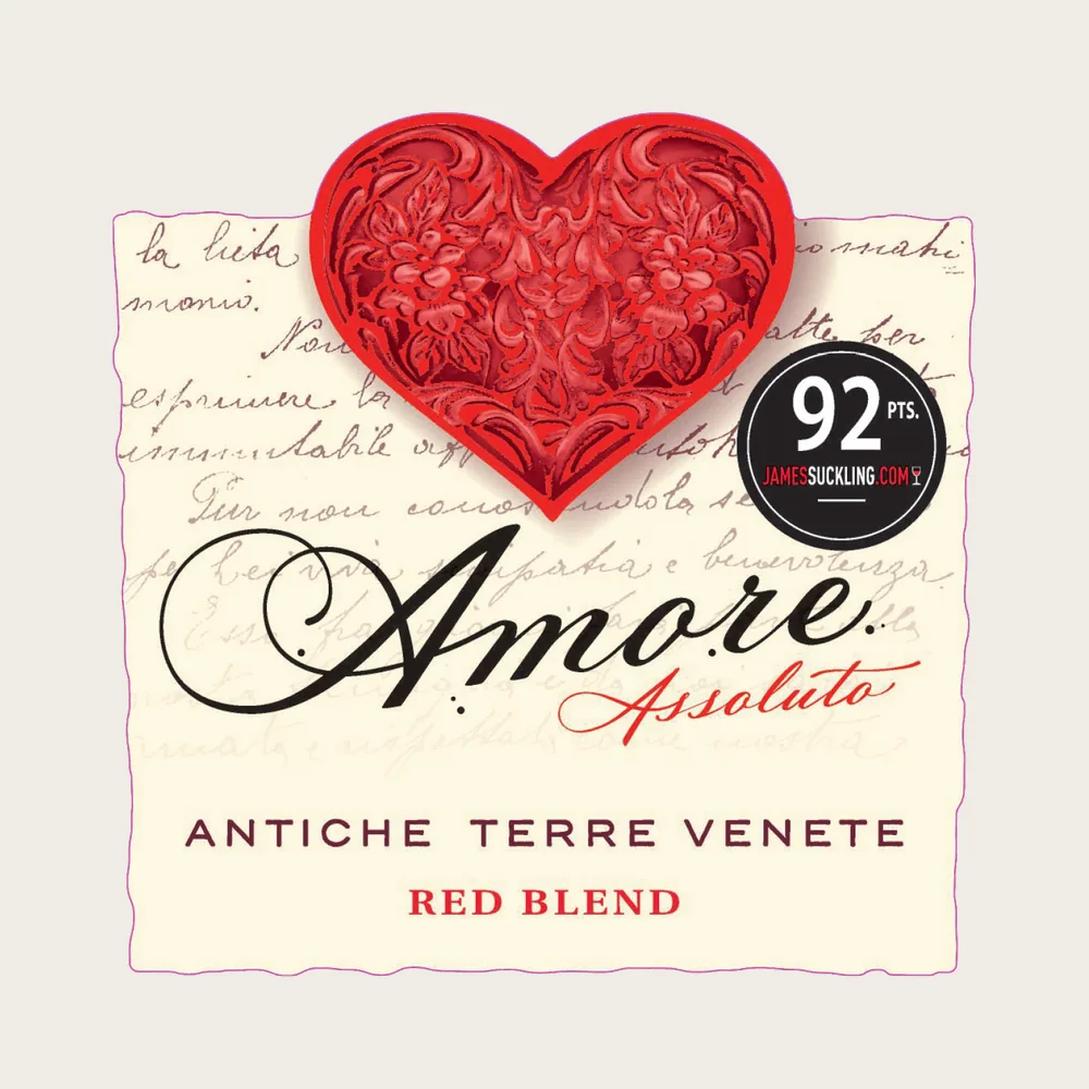Amore Assoluto Red 2024 label