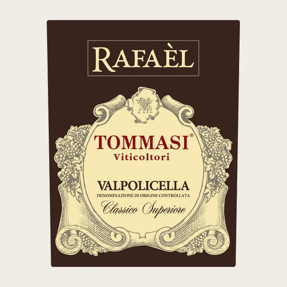 Valpolicella Rafael DOC 2022 label