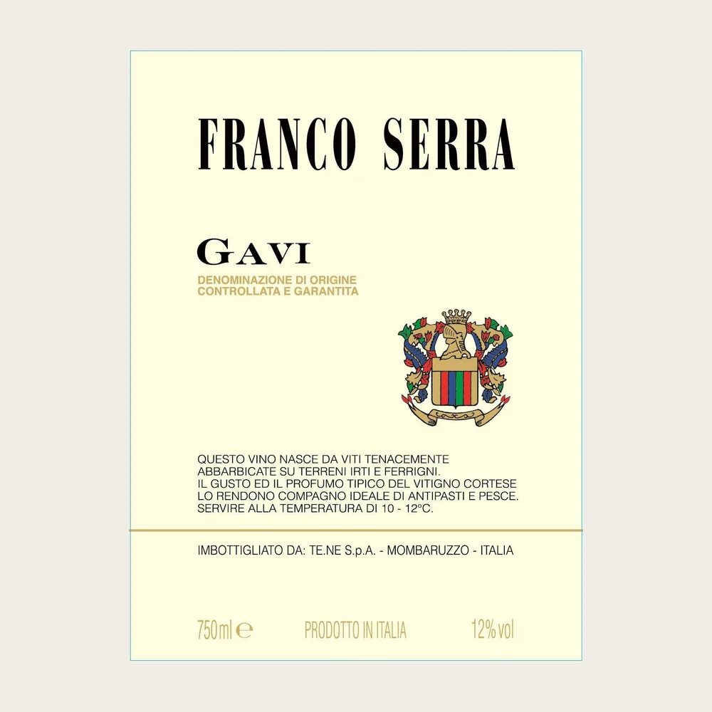 Gavi di Gavi 2025 label