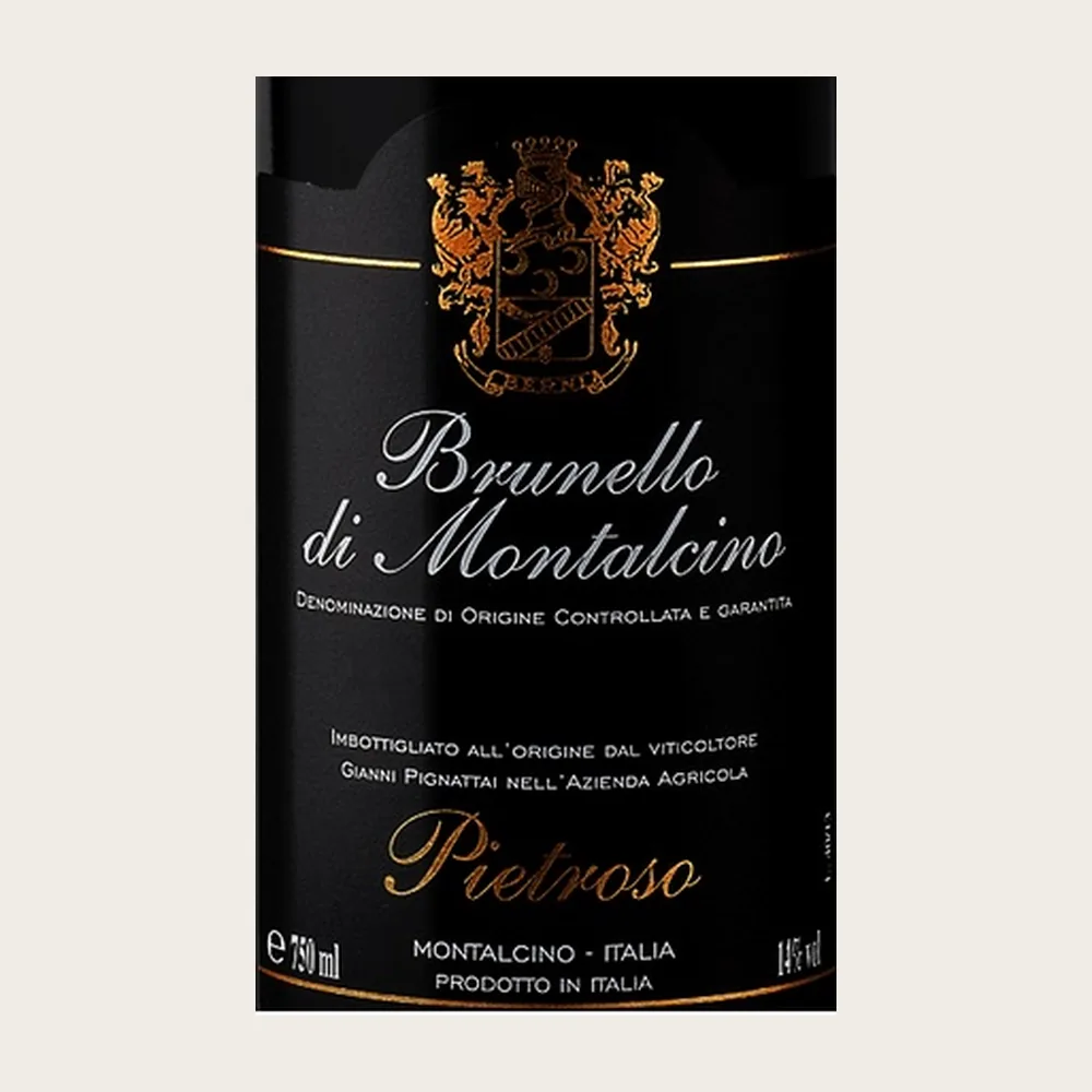 Brunello di Montalcino 2019 label