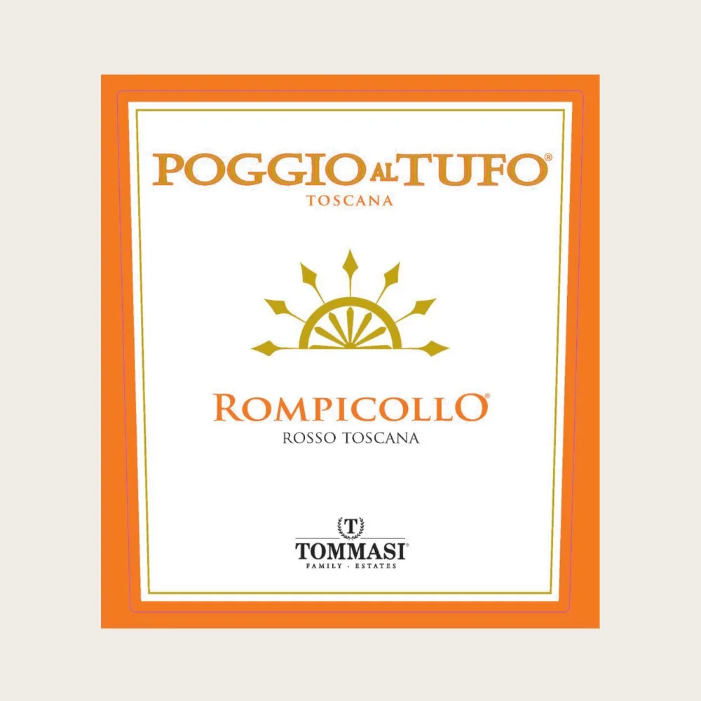 Poggio al Tufo Rompicollo 2022 label