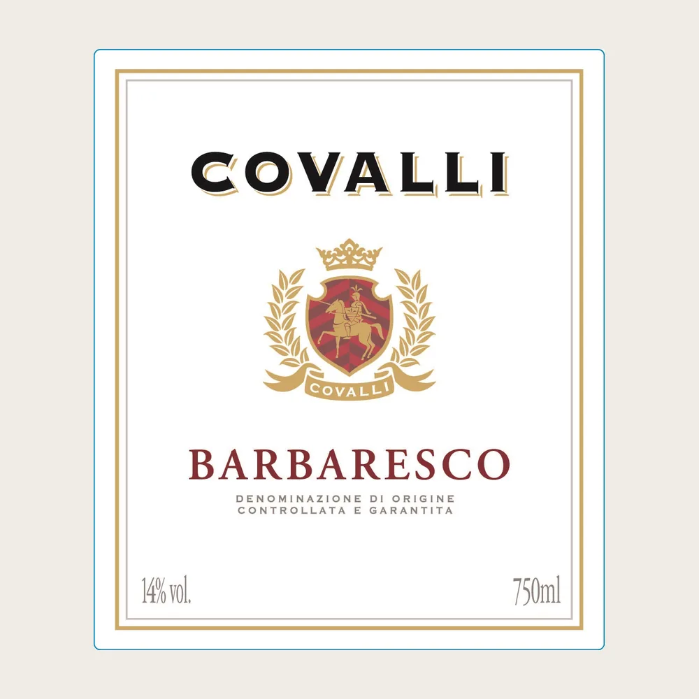 Barbaresco 2022 label