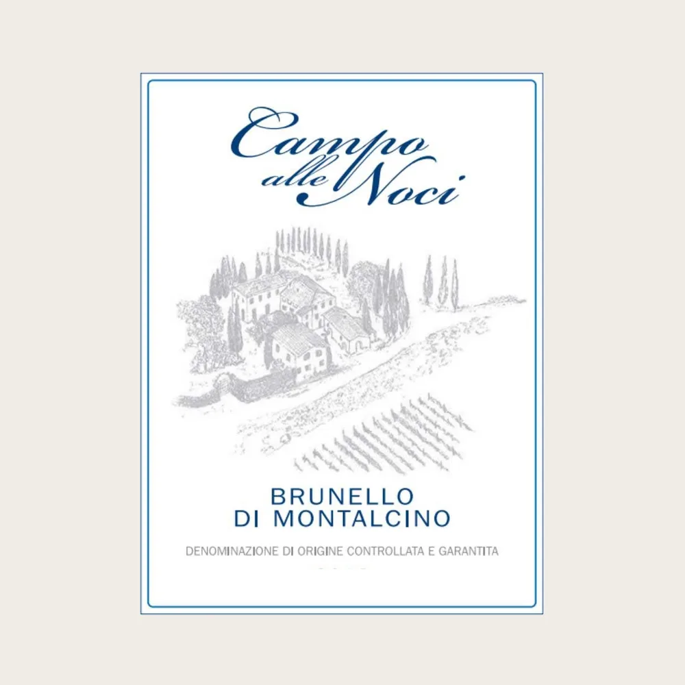 Brunello di Montalcino 2020 label