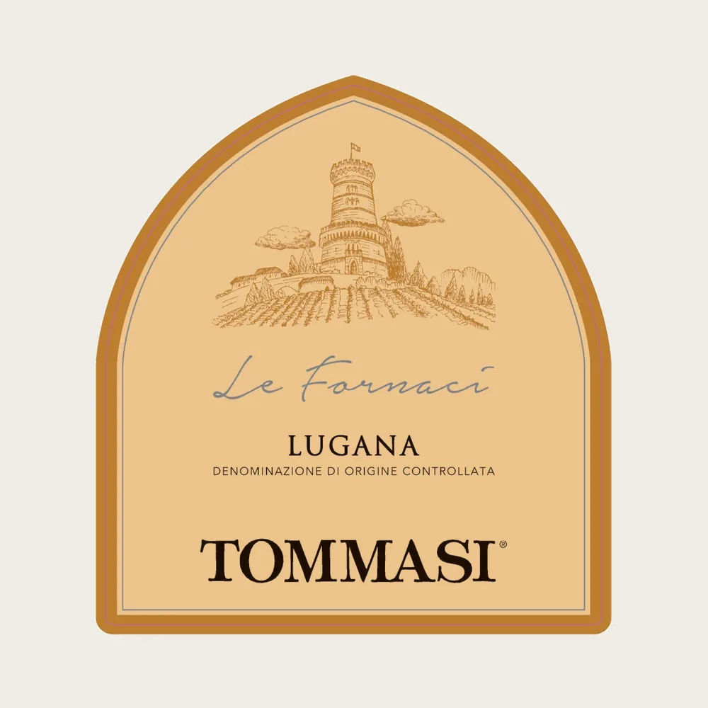 Le Fornaci Lugana White 2025 label