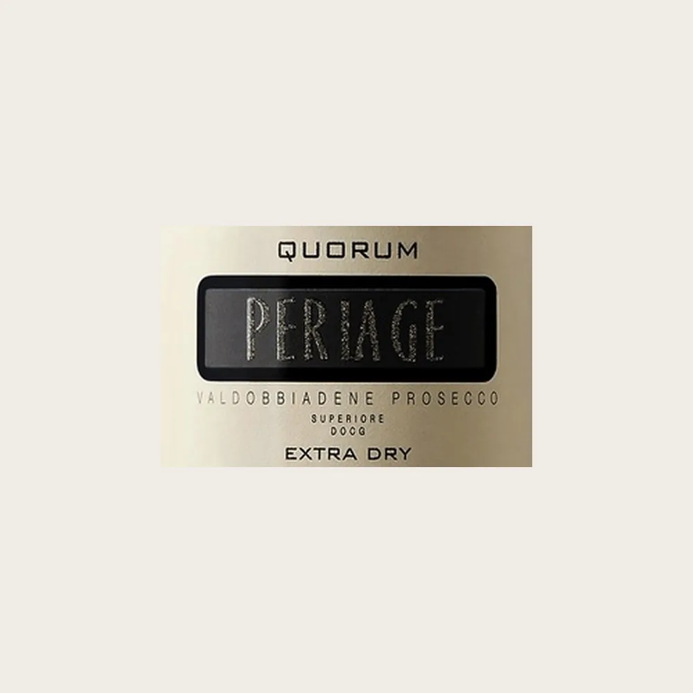 Prosecco Quorum DOCG label