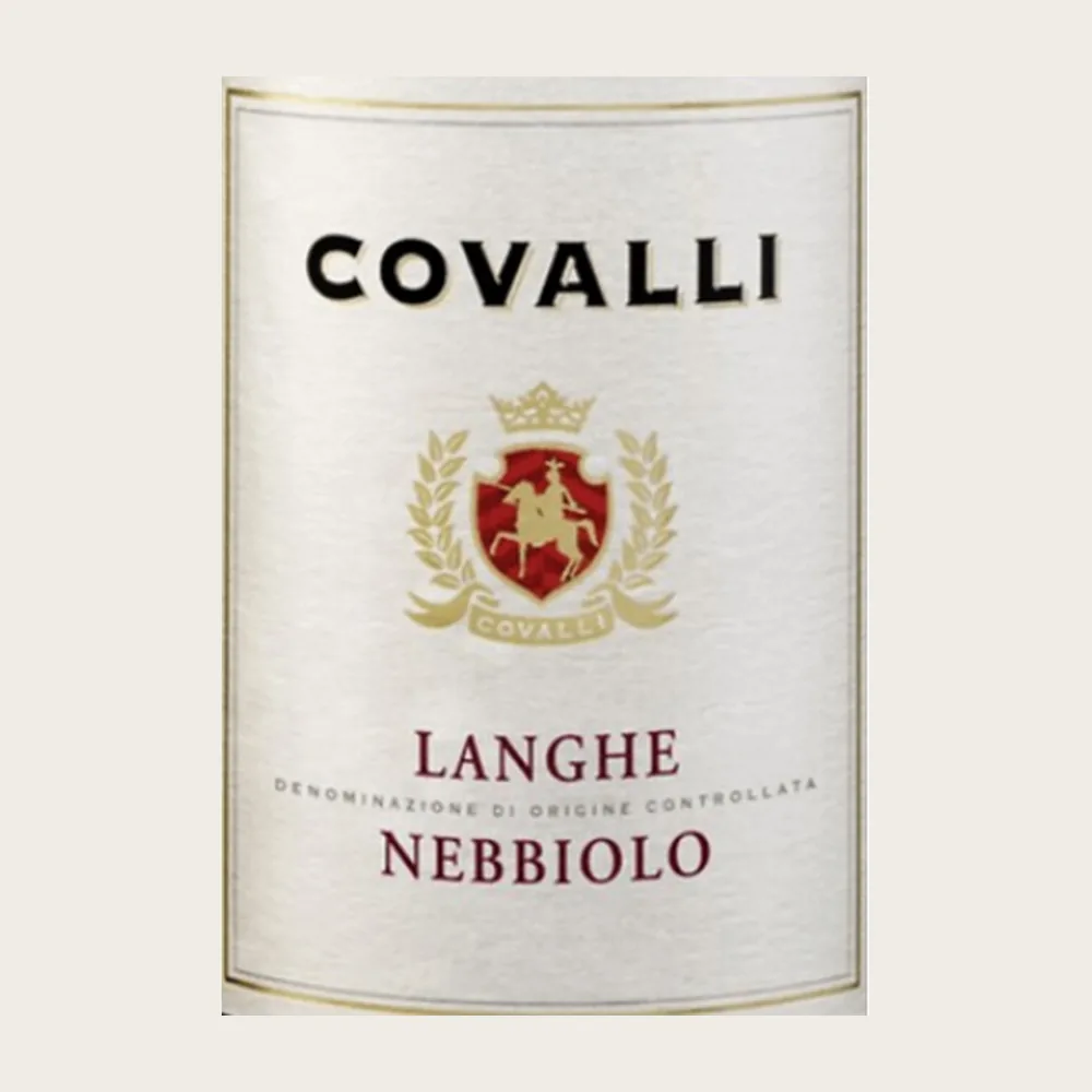 Nebbiolo Langhe 2024 label