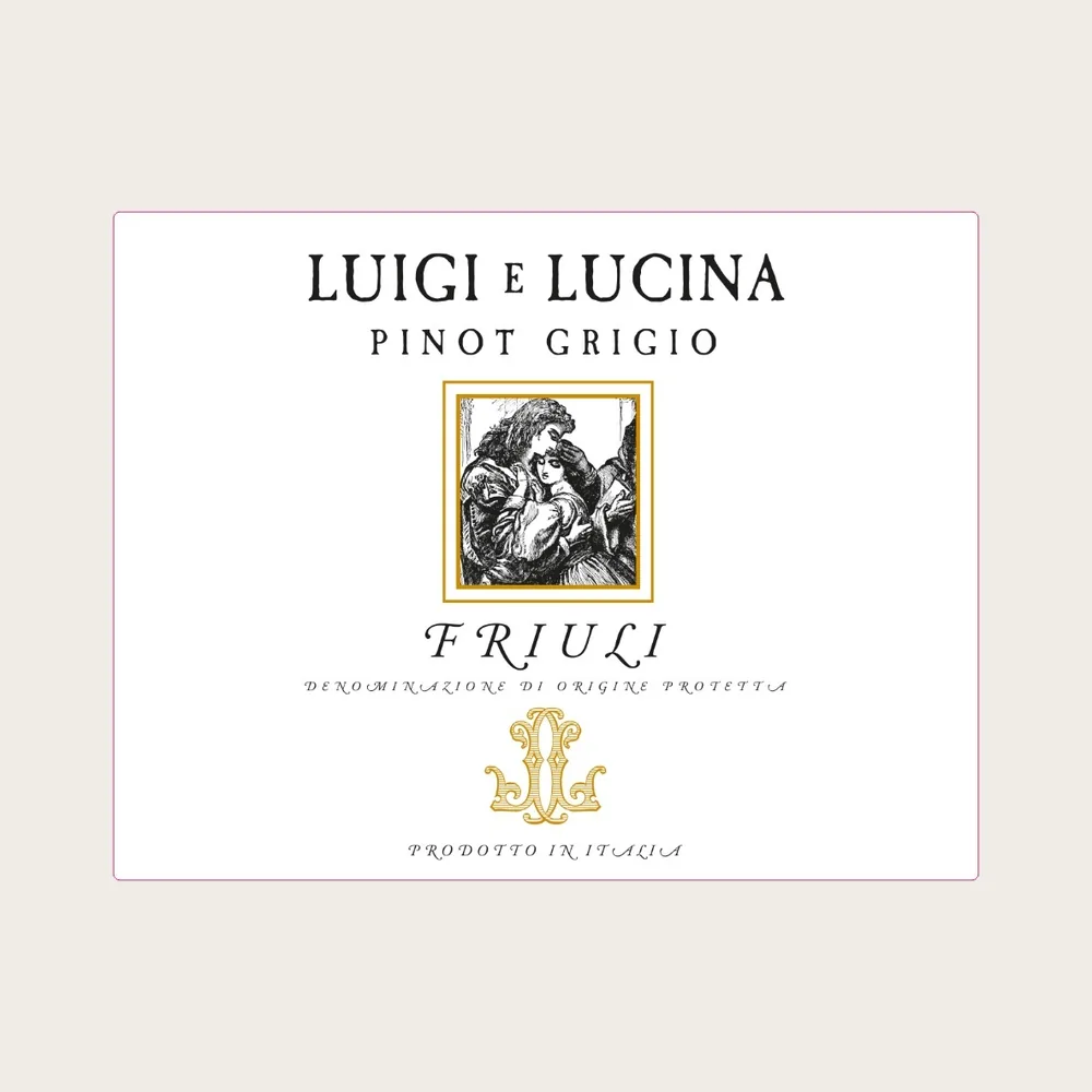 Pinot Grigio 2025 label