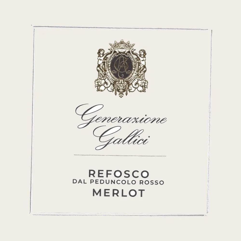 Refosco-Merlot 2015 label