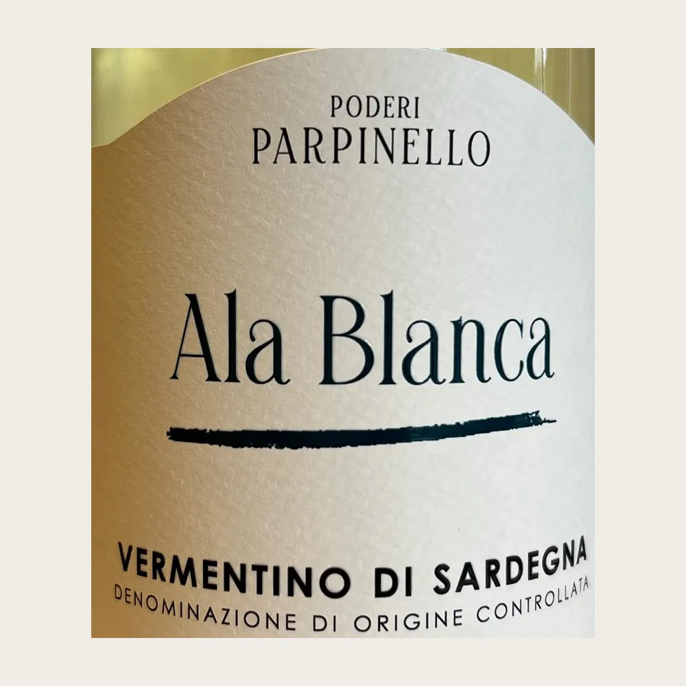 Vermentino Ala Blanca 2024 label
