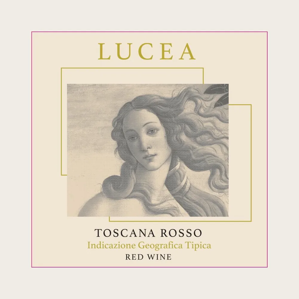 Toscana Rosso 2024 label