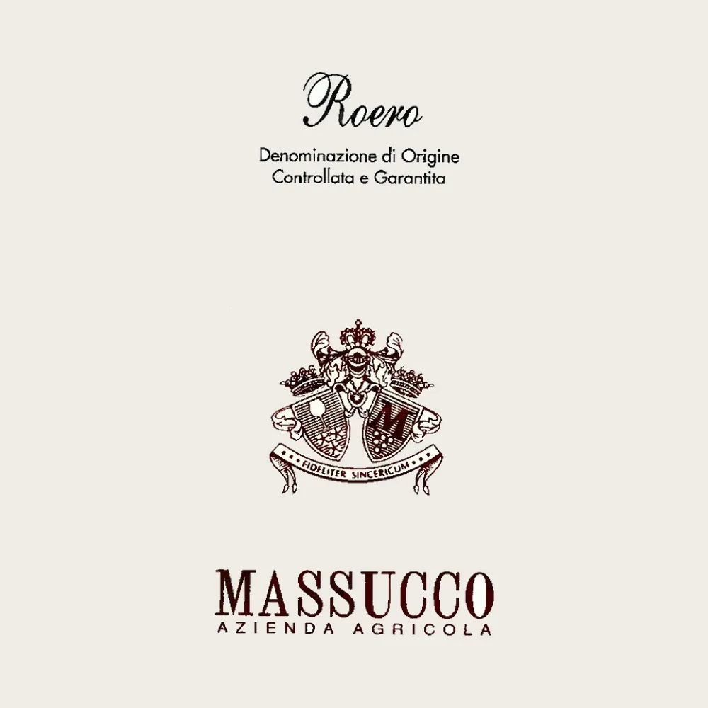Roero Red 2020 label