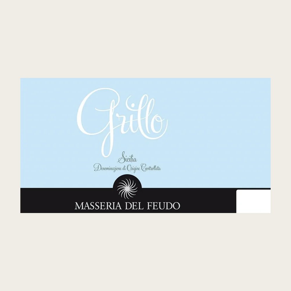 Grillo White Organic 2023 label
