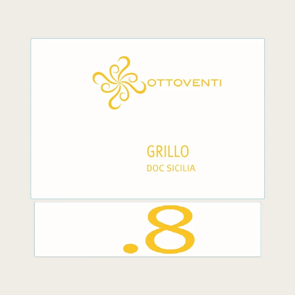 Punto 8 Grillo White 2024 label