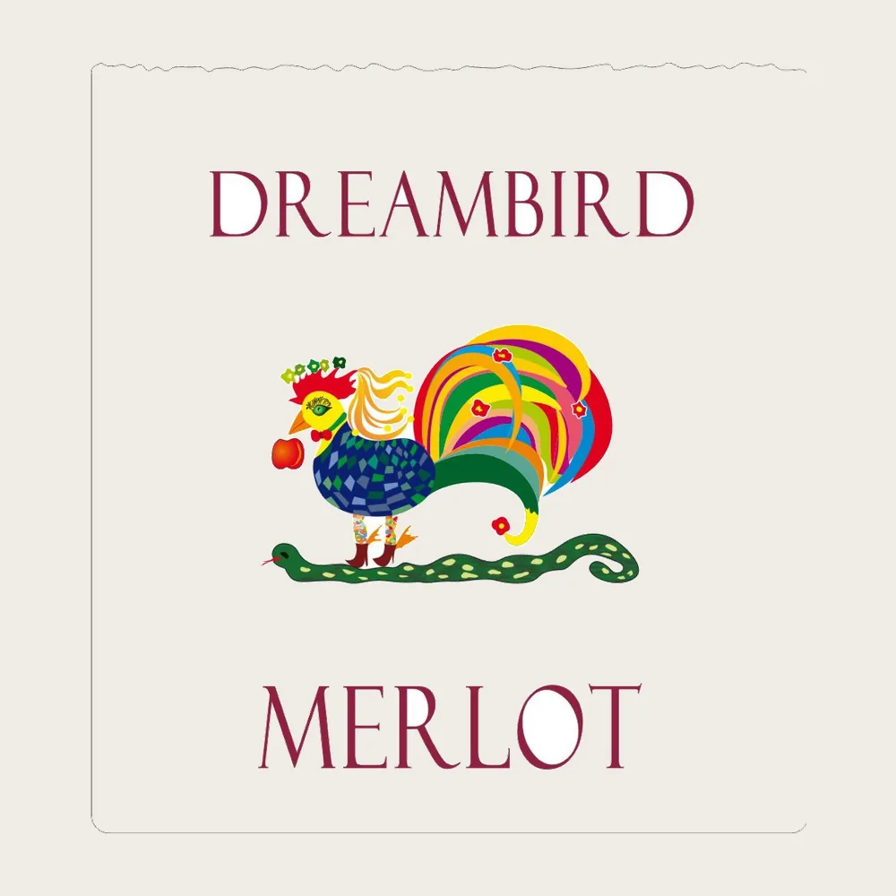Merlot 2022 label