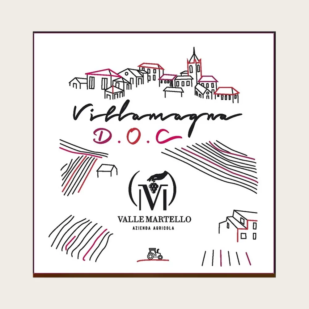 Villamagna Red 2019 label