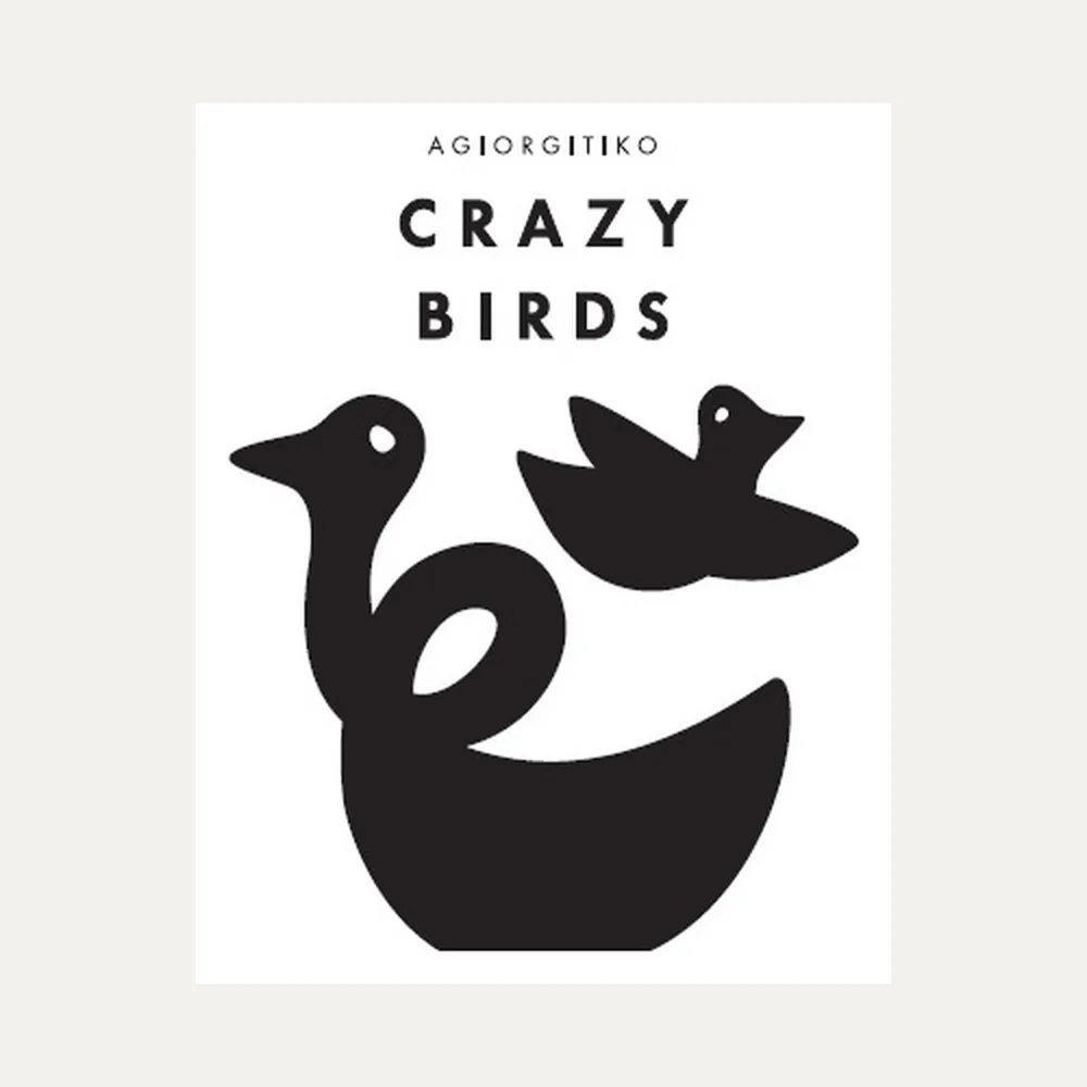 Crazy Birds Rosé 2025 label