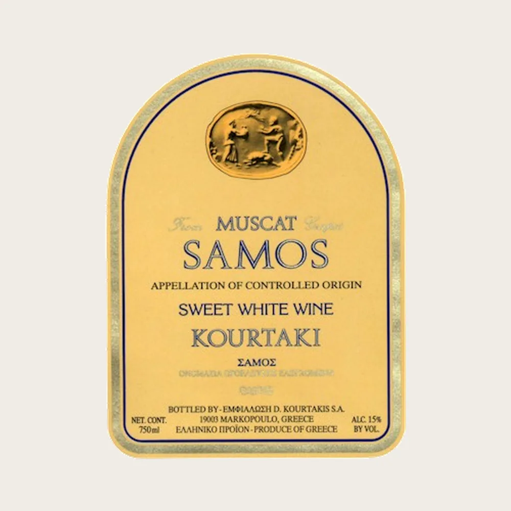 Samos Muscat Desert label