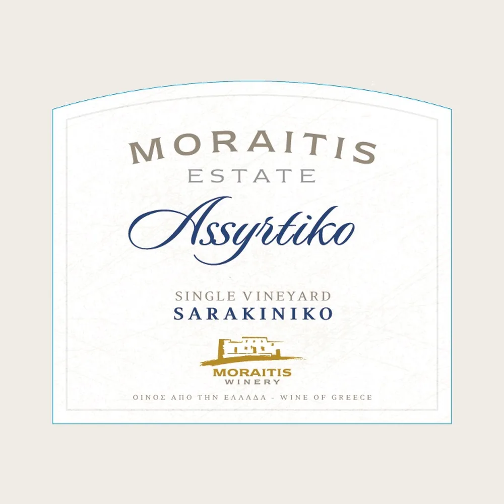 Assyrtiko "Sarakiniko" 2023 label