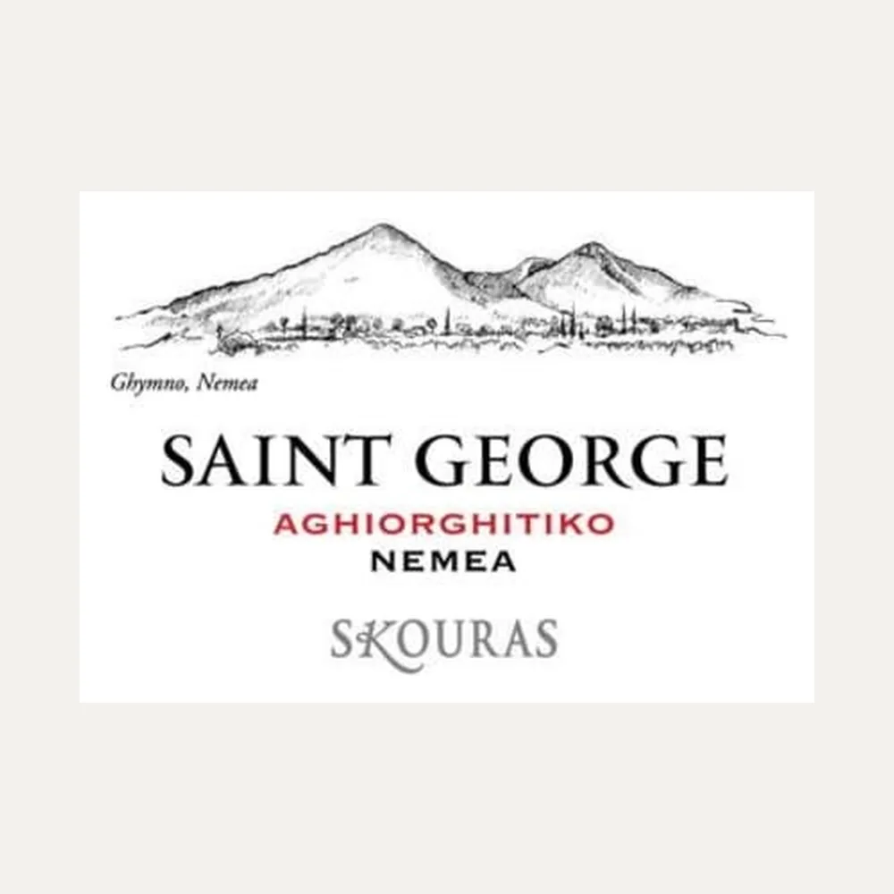 Saint George Nemea Red 2024 label