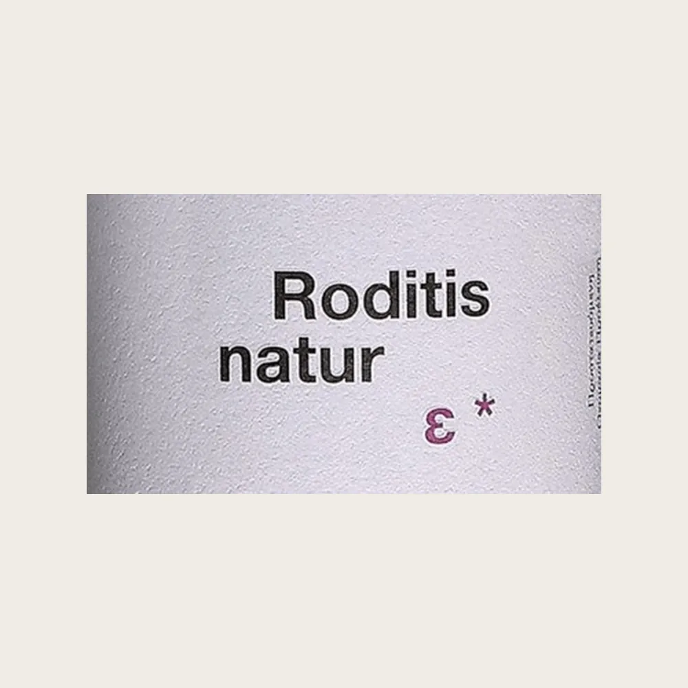 Roditis Nature 2024 label