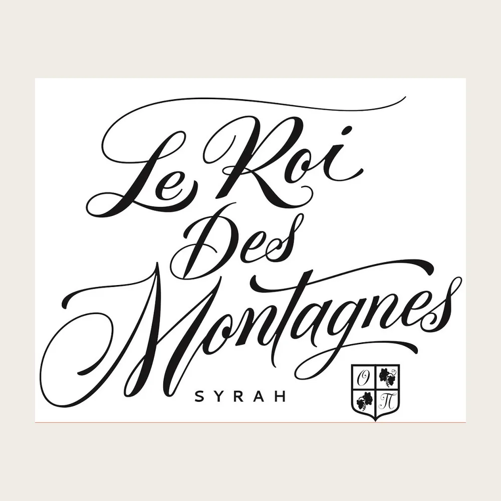 Le Roi des Montagnes Syrah 2022 label